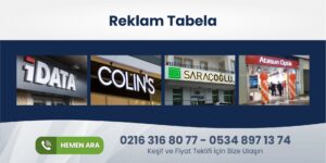 Read more about the article Şile Reklam Tabela